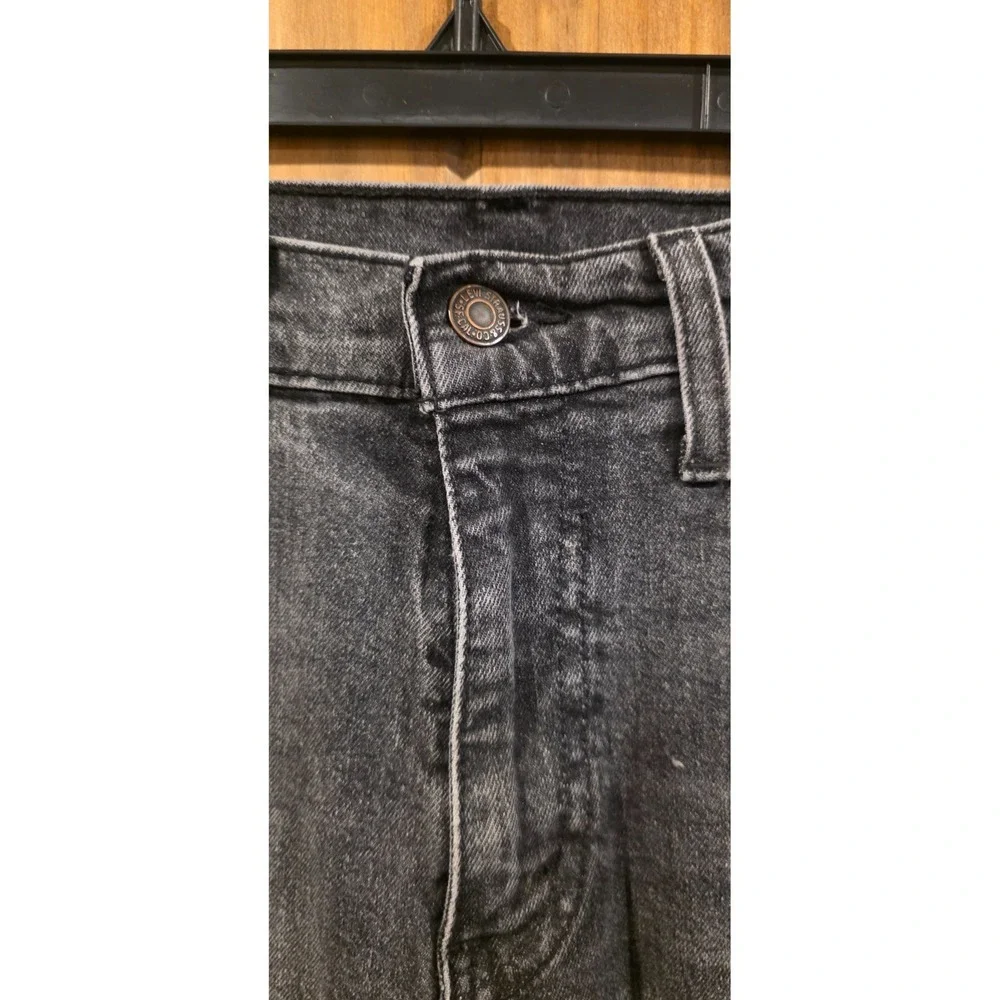 Levi's 505‎ Jeans Mens 31x32 Dark Gray Denim Straight Leg Comfort Everyday VTG